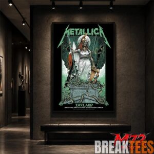 Metallica M72 World Tour June 19 And June 21 2026 At Aviva Stadium Dublin Ireland Skeleton Warrior Artwork By Gary Ronaldson Poster Canvas 4 Metallica M72 World Tour June 19 And June 21 2026 At Aviva Stadium Dublin Ireland Skeleton Warrior Artwork By Gary Ronaldson Poster Canvas 4
