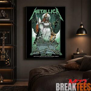Metallica M72 World Tour June 19 And June 21 2026 At Aviva Stadium Dublin Ireland Skeleton Warrior Artwork By Gary Ronaldson Poster Canvas 5 Metallica M72 World Tour June 19 And June 21 2026 At Aviva Stadium Dublin Ireland Skeleton Warrior Artwork By Gary Ronaldson Poster Canvas 5