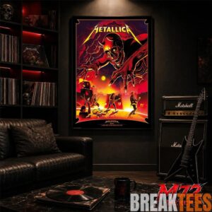 Metallica M72 World Tour June 3 2026 At Stadio Renato DallAra Bologna Italy Demon Stage Artwork By Nino Cammarata Poster Canvas 2 Metallica M72 World Tour June 3 2026 At Stadio Renato DallAra Bologna Italy Demon Stage Artwork By Nino Cammarata Poster Canvas 2