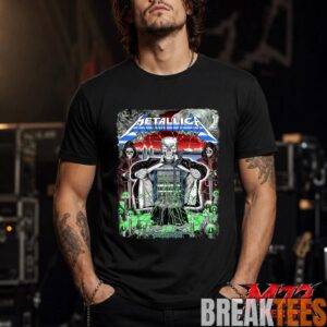 Metallica M72 World Tour May 27 2026 At Stadion Letzigrund Zurich Switzerland Mummy Dagger Eye By Luca Schenardi T-Shirt