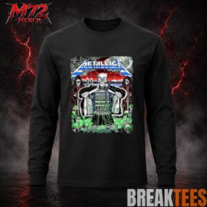 Metallica M72 World Tour May 27 2026 At Stadion Letzigrund Zurich Switzerland Mummy Dagger Eye By Luca Schenardi T-Shirt 2