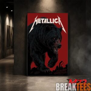 Metallica M72 World Tour May 30 2026 At Olympiastadion Berlin Germany Black Bear Artwork By JantaIsland Poster Canvas 1 Metallica M72 World Tour May 30 2026 At Olympiastadion Berlin Germany Black Bear Artwork By JantaIsland Poster Canvas 1