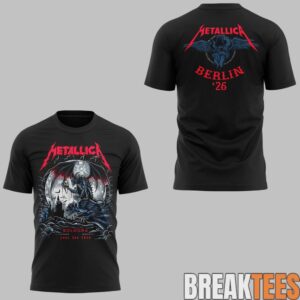 Metallica #M72Bologna, Italy Shirt 1