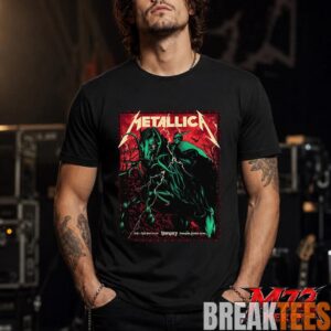 Metallica World Tour M72 June 11 & 13 2026 Budapest Hungary Puskás Aréna Horseman Lightning T-Shirt