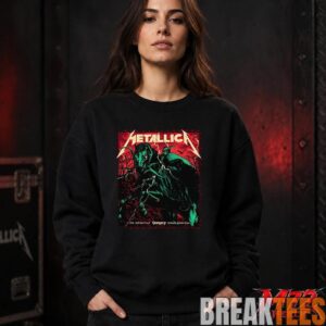 Metallica World Tour M72 June 11 & 13 2026 Budapest Hungary Puskás Aréna Horseman Lightning T-Shirt 3