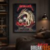 Metallica World Tour M72 May 13 2026 Bucharest Romania Arena Naional Palace Skull Poster Canvas