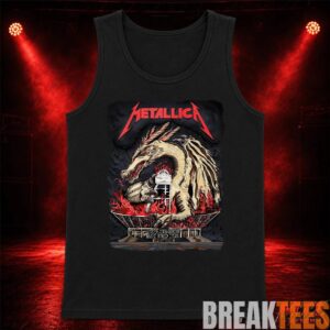 Metallica World Tour M72 May 19 2026 Chorzów Poland Stadion Śląski Dragon Stadium T-Shirt 1