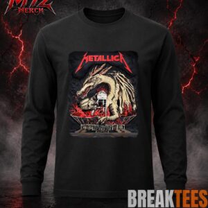 Metallica World Tour M72 May 19 2026 Chorzów Poland Stadion Śląski Dragon Stadium T-Shirt 2