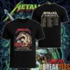 Metallica World Tour M72 May 19 2026 Chorzów Poland Stadion Śląski Horseman Skull Two Sided T-Shirt
