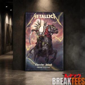 Metallica World Tour M72 May 19 2026 Chorzw Poland Stadion lski Horseman Skull Poster Canvas 3 Metallica World Tour M72 May 19 2026 Chorzw Poland Stadion lski Horseman Skull Poster Canvas 3