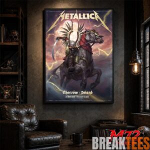 Metallica World Tour M72 May 19 2026 Chorzw Poland Stadion lski Horseman Skull Poster Canvas 5 Metallica World Tour M72 May 19 2026 Chorzw Poland Stadion lski Horseman Skull Poster Canvas 5