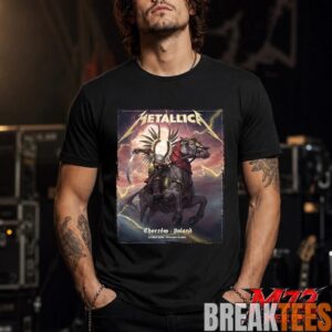 Metallica World Tour M72 May 19 2026 Chorzów Poland Stadion Śląski Horseman Skull T-Shirt