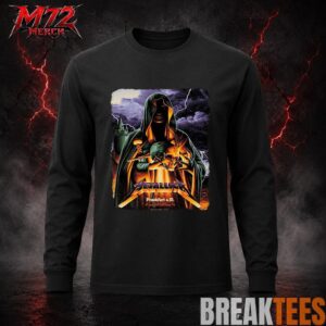 Metallica World Tour M72 May 22 2026 Frankfurt Germany Deutsche Bank Park Cloaked Skull Storm T-Shirt 2