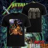Metallica World Tour M72 May 24 2026 Frankfurt Germany Deutsche Bank Park Eagle Skull Storm Two Sided T-Shirt Metallica World Tour M72 May 24 2026 Frankfurt Germany Deutsche Bank Park Eagle Skull Storm Two Sided T-Shirt