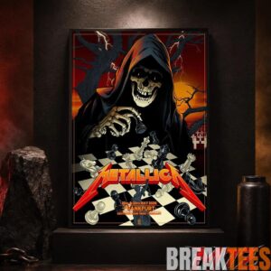 Metallica World Tour M72 May 22 24 2026 Frankfurt Germany Deutsche Bank Park Grim Reaper Chess Canvas Poster 4 Metallica World Tour M72 May 22 24 2026 Frankfurt Germany Deutsche Bank Park Grim Reaper Chess Canvas Poster 4