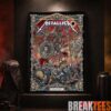 Metallica World Tour M72 May 9 2026 Athens Greece Olympic Stadium Zeus Thunder Poster Canvas Metallica World Tour M72 May 9 2026 Athens Greece Olympic Stadium Zeus Thunder Poster Canvas