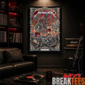 Metallica World Tour M72 May 9 2026 Athens Greece Olympic Stadium Battle Warrior Poster Canvas 2 Metallica World Tour M72 May 9 2026 Athens Greece Olympic Stadium Battle Warrior Poster Canvas 2