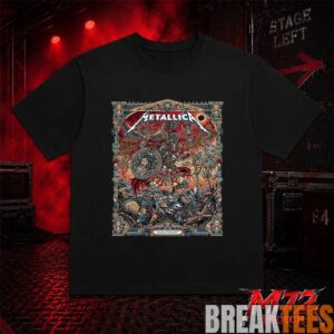 Metallica World Tour M72 May 9 2026 Athens Greece Olympic Stadium Battle Warrior T-Shirt 6