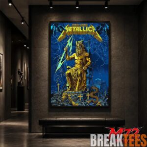 Metallica World Tour M72 May 9 2026 Athens Greece Olympic Stadium Zeus Thunder Poster Canvas 4 Metallica World Tour M72 May 9 2026 Athens Greece Olympic Stadium Zeus Thunder Poster Canvas 4