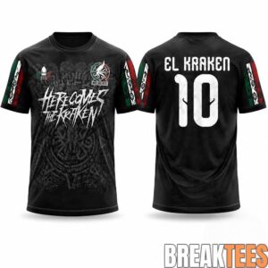 Mexico Here Comes The Kraken El Kraken 10 Soccer Jersey 3 Mexico Here Comes The Kraken El Kraken 10 Soccer Jersey 3
