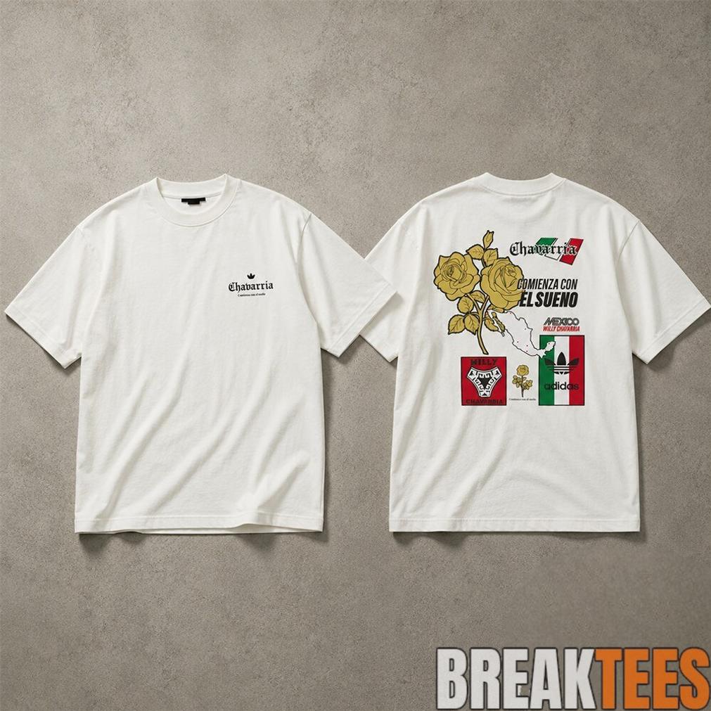 Mexico x Willy Chavarria Comienza Con El Sueno Shirt 2026 Mexico x Willy Chavarria Comienza Con El Sueno Shirt 2026