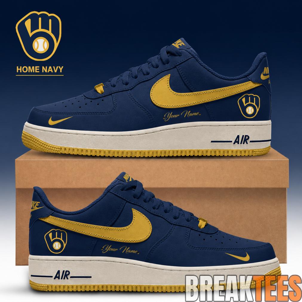 Milwaukee Brewers Special Edition 2026 Air Force 1 Milwaukee Brewers Special Edition 2026 Air Force 1