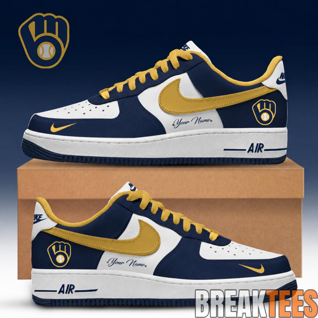 Milwaukee Brewers Special Edition 2026 Air Force 1 Milwaukee Brewers Special Edition 2026 Air Force 1