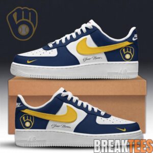 Milwaukee Brewers Special Edition 2026 Air Force 1 4 Milwaukee Brewers Special Edition 2026 Air Force 1 4