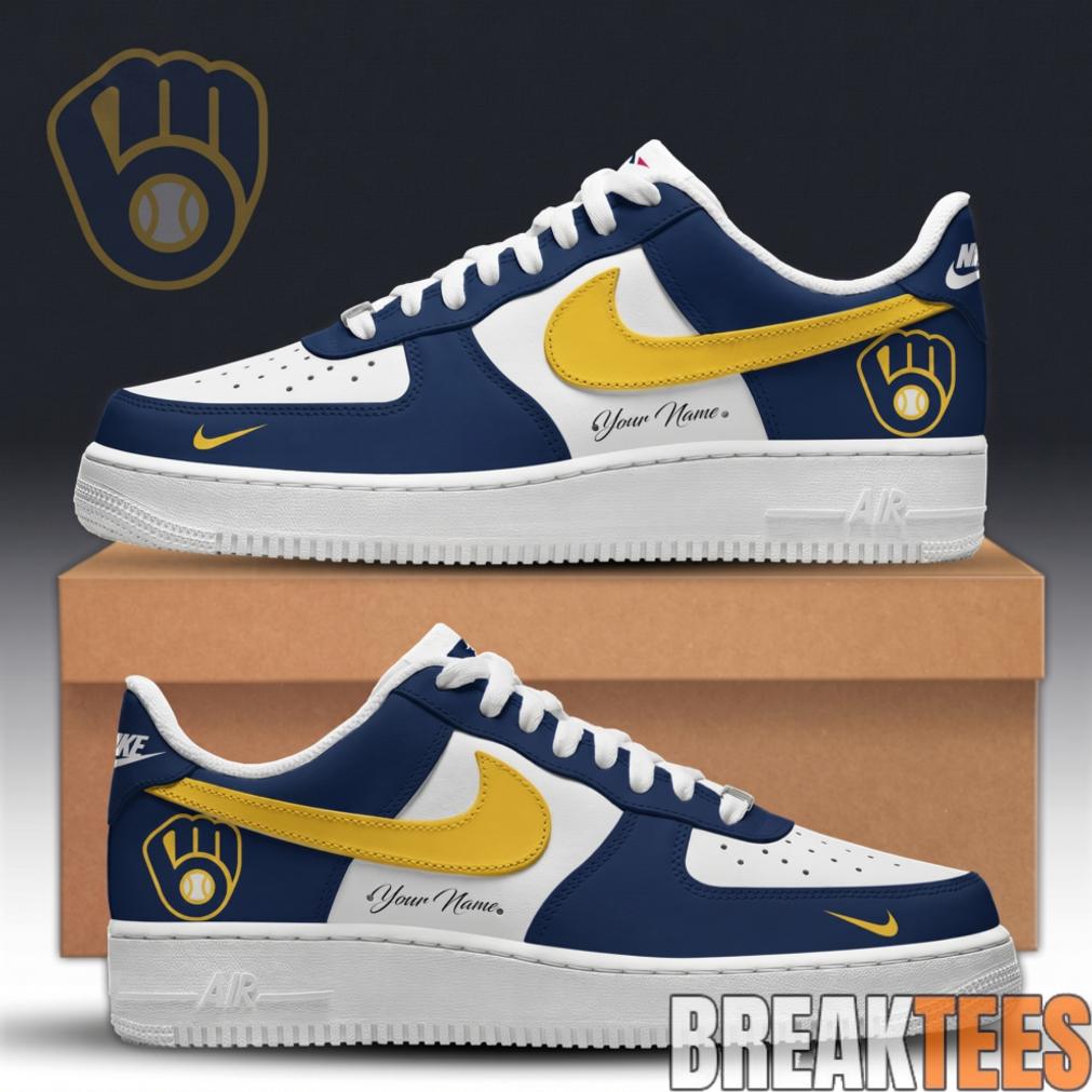 Milwaukee Brewers Special Edition 2026 Air Force 1 Milwaukee Brewers Special Edition 2026 Air Force 1