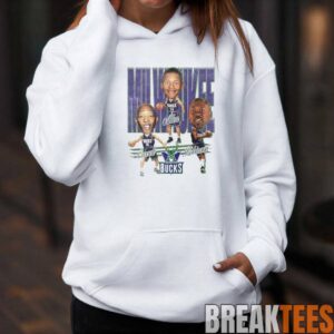 Milwaukee Bucks Ray Allen Sam Cassell Glenn Robinson NBA Players Shirt 1