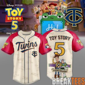 Minnesota Twins x Toy Story 5 Theme Nights Limited Edition Jersey