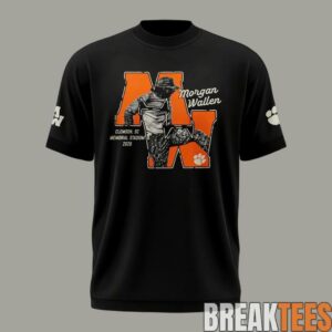 Morgan Wallen x Clemson Tigers “Still The Problem Tour 2026” Memorial Stadium Black Shirt 1