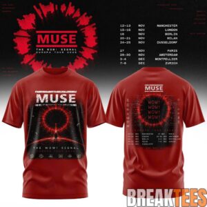 Muse – The Wow! Signal Europa Tour 2026 Tee 1