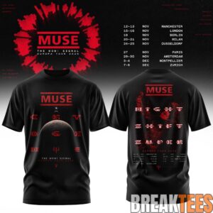 Muse – The Wow! Signal Europa Tour 2026 Tee 3