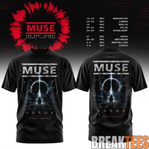 Muse – The Wow! Signal Europa Tour 2026 Tee 5