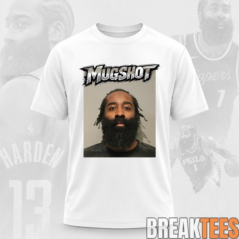 NBA James Harden Mugshot Shirt 2026 NBA James Harden Mugshot Shirt 2026