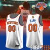 NY Knicks Jalen Brunson #11 Finals 2026 Custom Jersey Blue