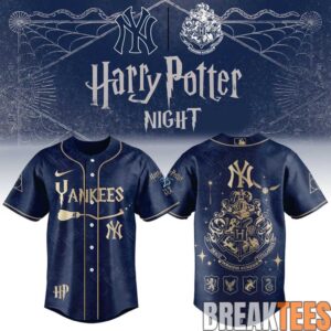 NY Yankees Harry Potter Night 2026 Baseball Jersey