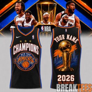 NY Knicks A New York Championship Legacy 2026 Jersey 1