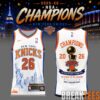 New York Knick 2026 NBA Champions Basketball Jersey – Black New York Knick 2026 NBA Champions Basketball Jersey – Black