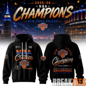 New York Knick 2026 NBA Champions Hoodie