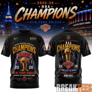 New York Knick 2026 NBA Champions Shirt
