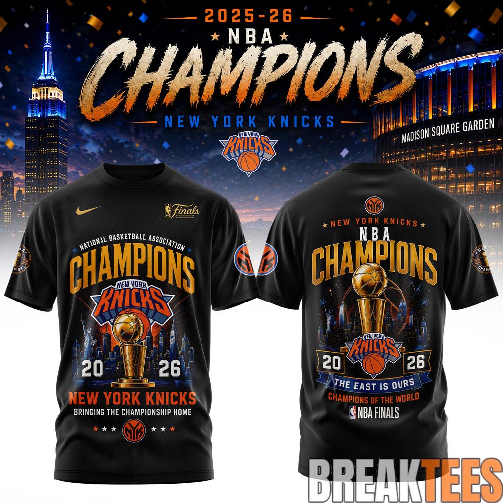 New York Knick 2026 NBA Champions Shirt New York Knick 2026 NBA Champions Shirt