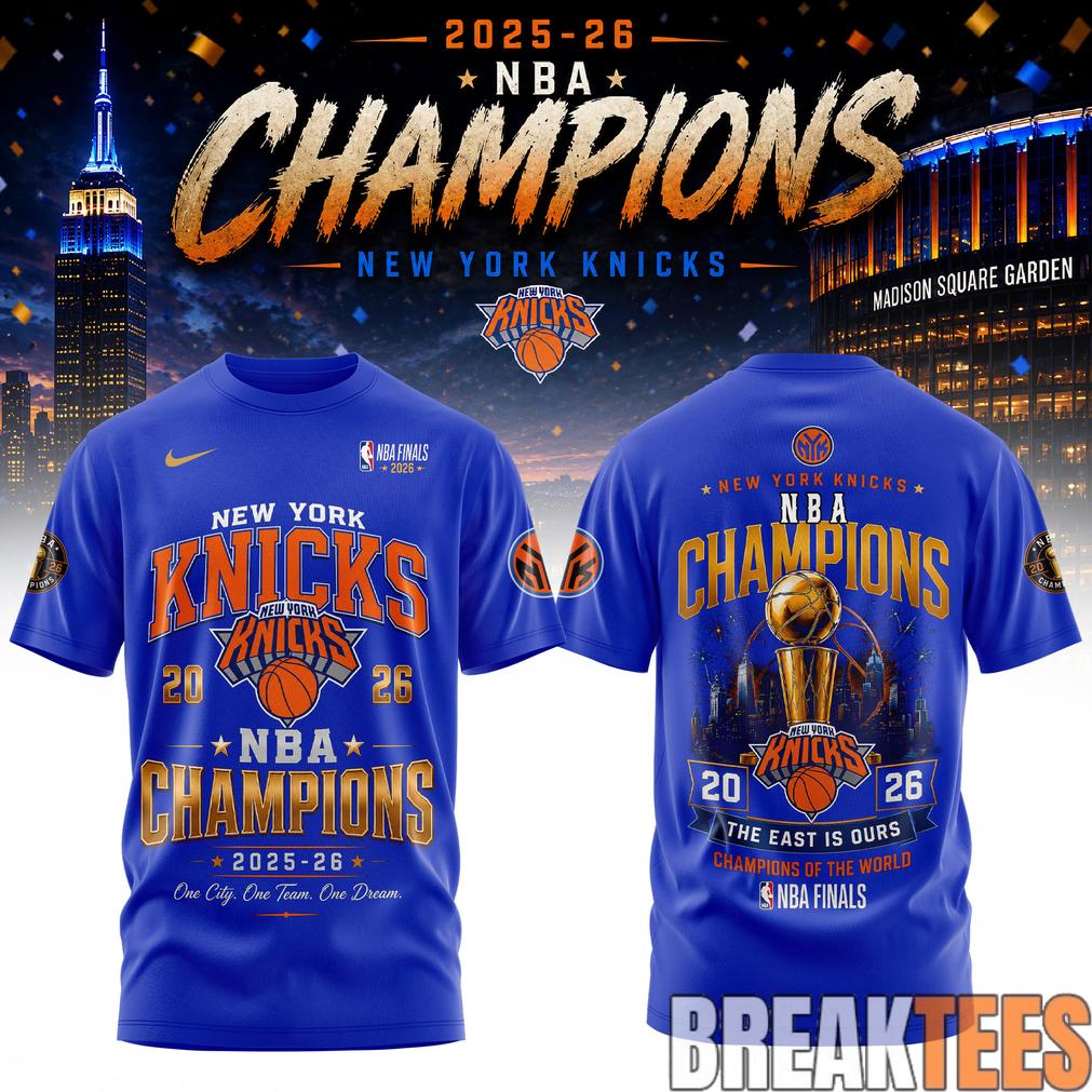 New York Knick 2026 NBA Champions Shirt New York Knick 2026 NBA Champions Shirt