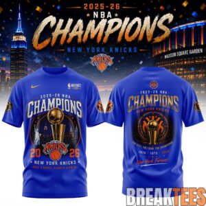 New York Knick 2026 NBA Champions Shirt 2 New York Knick 2026 NBA Champions Shirt 2