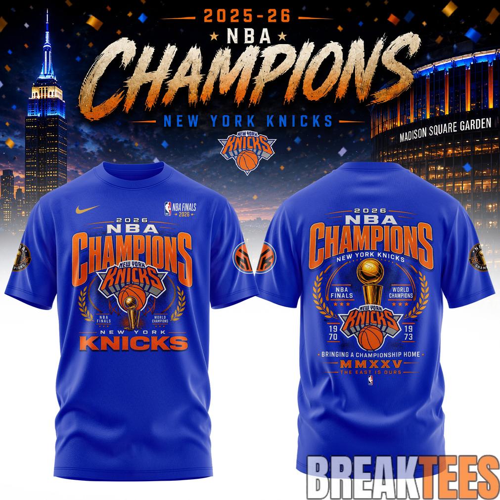 New York Knick 2026 NBA Champions Shirt New York Knick 2026 NBA Champions Shirt