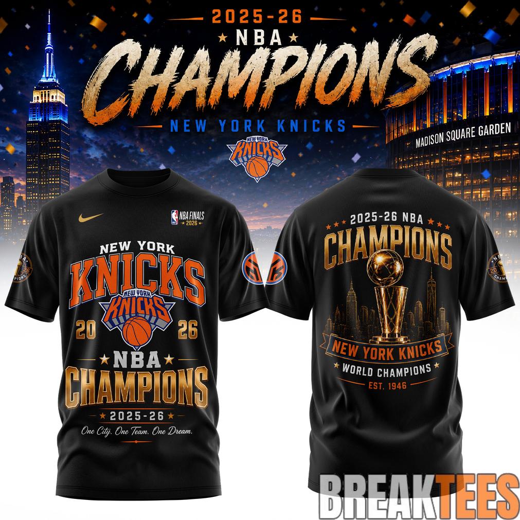 New York Knick 2026 NBA Champions Shirt New York Knick 2026 NBA Champions Shirt