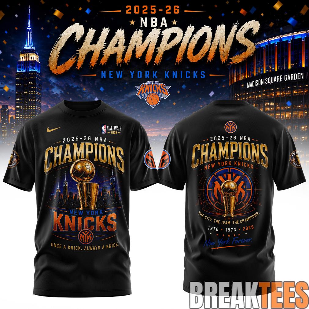 New York Knick 2026 NBA Champions Shirt New York Knick 2026 NBA Champions Shirt