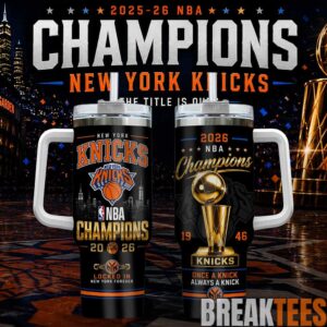 New York Knick 2026 NBA Champions Tumbler 1 New York Knick 2026 NBA Champions Tumbler 1