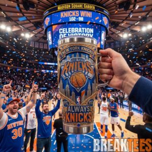 New York Knick 2026 NBA Champions YETI Tumbler 1